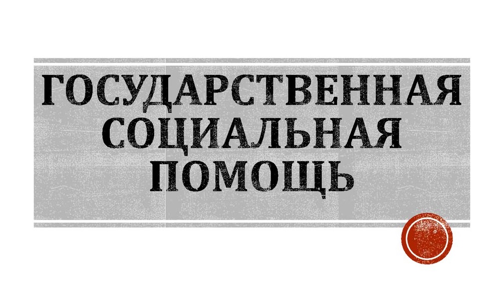 Государственная социальная помощь в натуральном виде